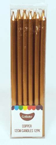 Copper Tall Candles